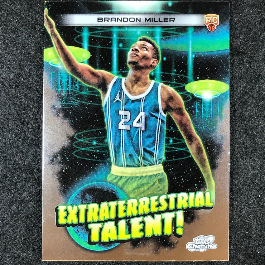 2023-24 Topps Cosmic Chrome BRANDON MILLER Extraterrestrial Talent Rookie #19