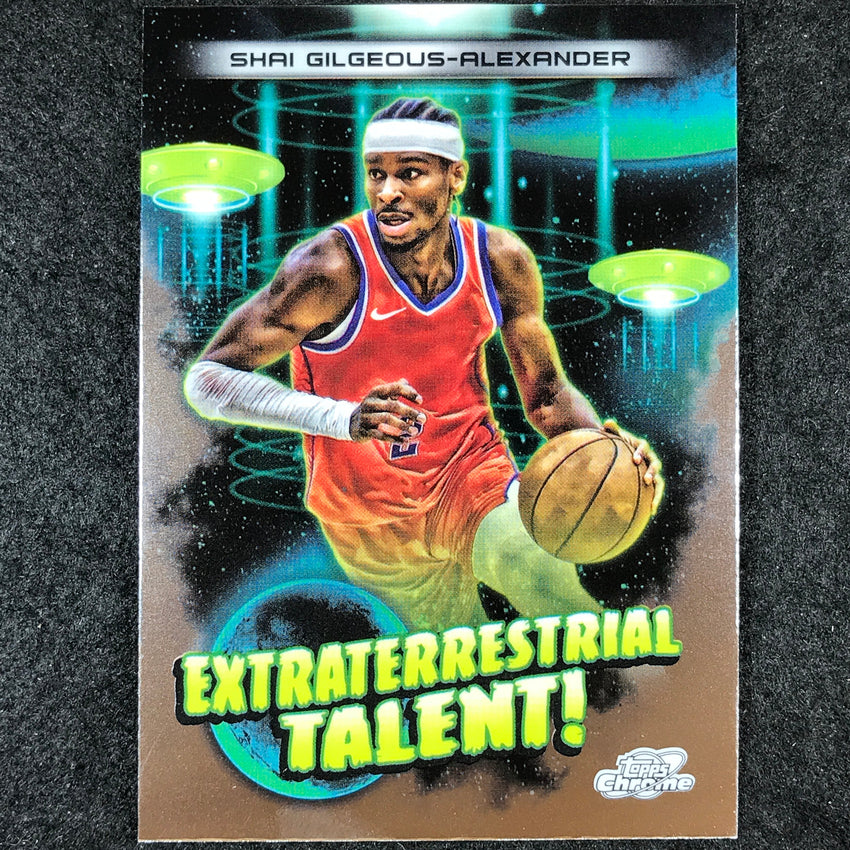 2023-24 Topps Cosmic Chrome SHAI GILGEOUS-ALEXANDER Extraterrestrial Talent #20