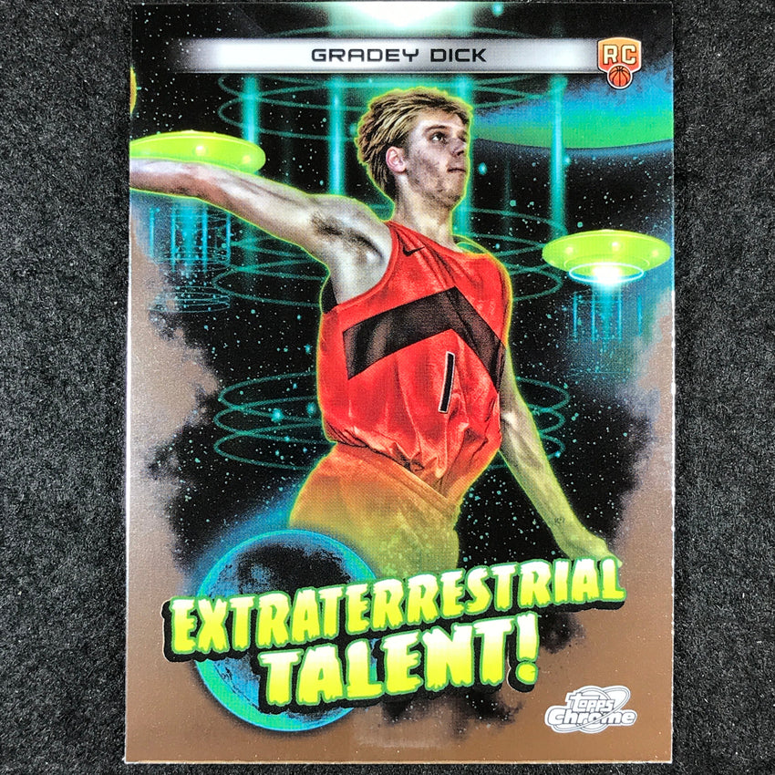 2023-24 Topps Cosmic Chrome GRADEY DICK Extraterrestrial Talent Rookie Base #23
