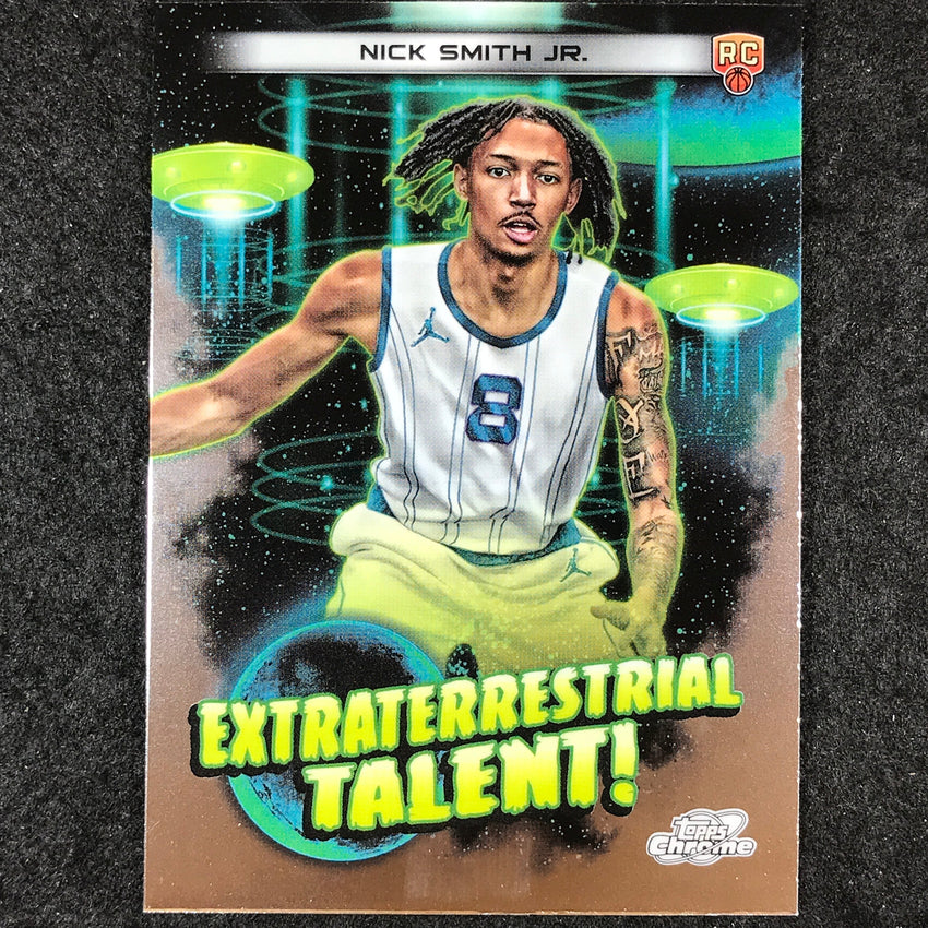 2023-24 Topps Cosmic Chrome NICK SMITH JR. Extraterrestrial Talent Rookie #25