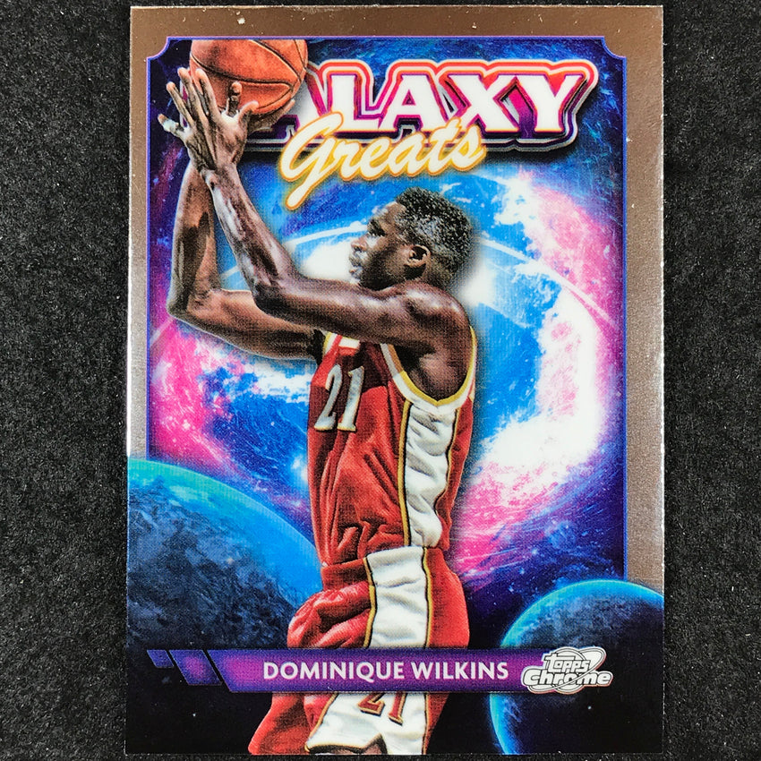 2023-24 Topps Cosmic Chrome DOMINIQUE WILKINS Galaxy Greats Base #1