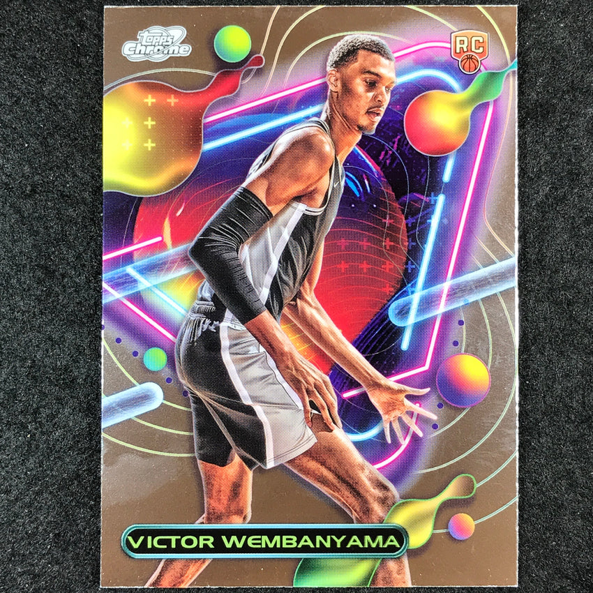 2023-24 Topps Cosmic Chrome VICTOR WEMBANYAMA Rookie Base #151