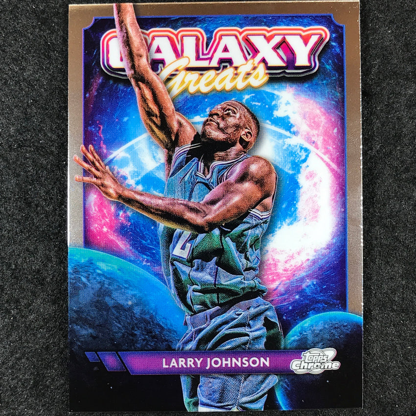 2023-24 Topps Cosmic Chrome LARRY JOHNSON Galaxy Greats Base #3