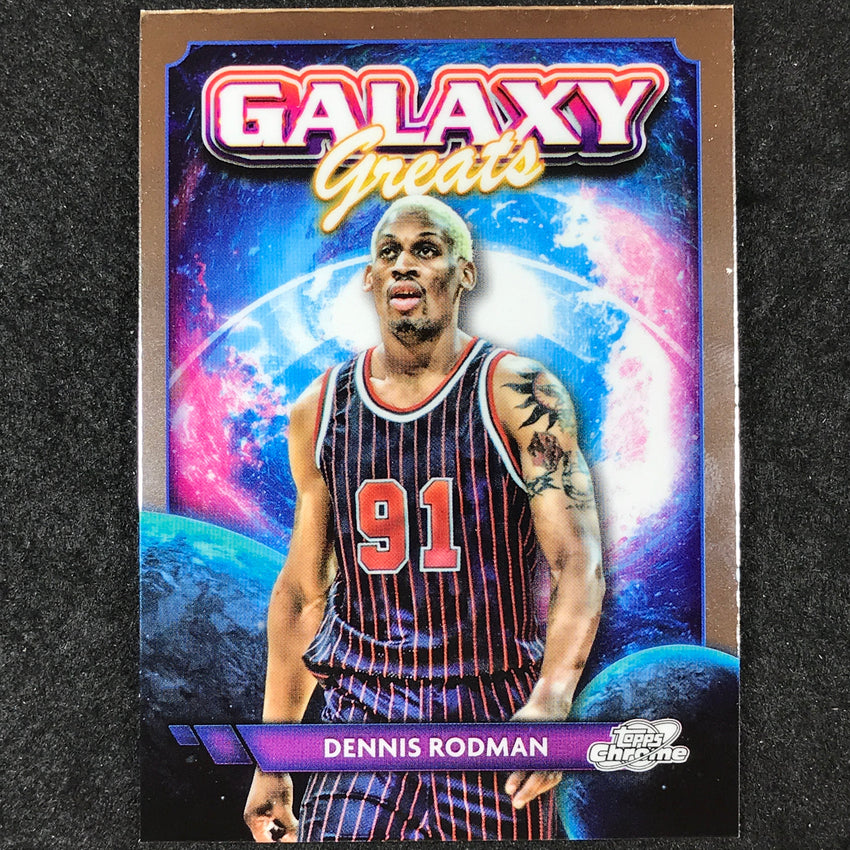 2023-24 Topps Cosmic Chrome DENNIS RODMAN Galaxy Greats Base #4
