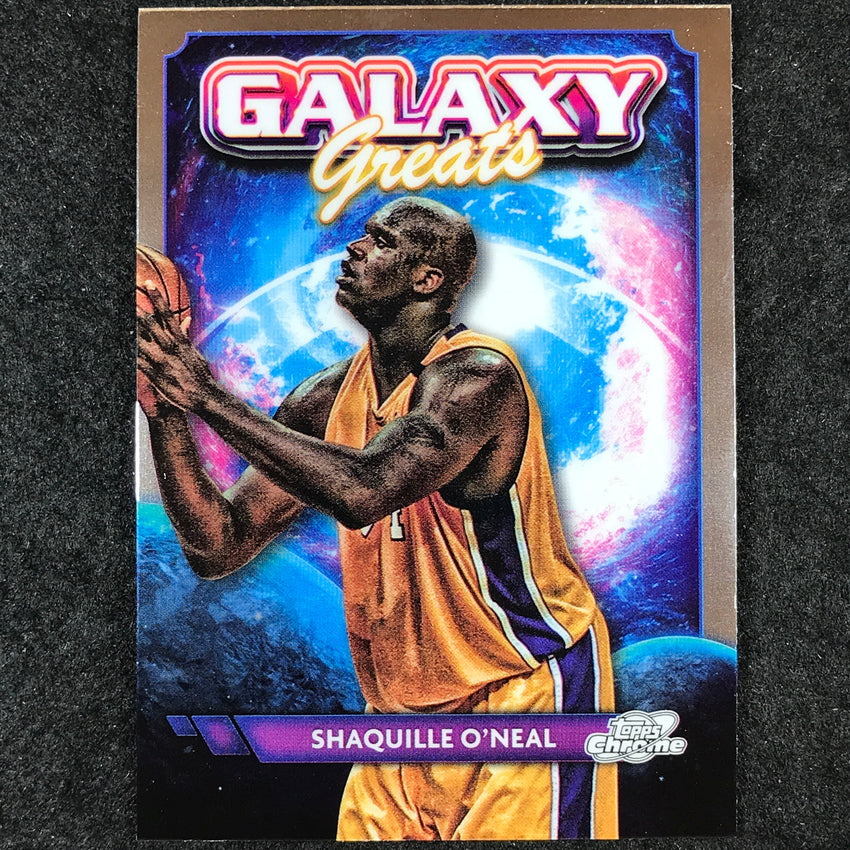 2023-24 Topps Cosmic Chrome SHAQUILLE O'NEAL Galaxy Greats Base #9