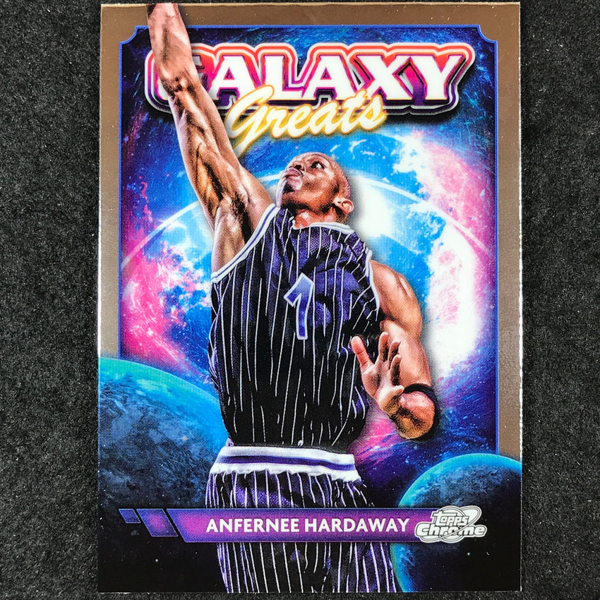 2023-24 Topps Cosmic Chrome ANFERNEE HARDAWAY Galaxy Greats Base #11