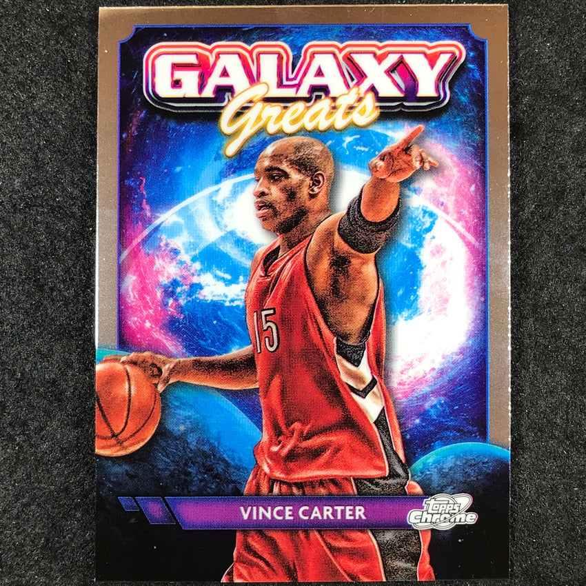 2023-24 Topps Cosmic Chrome VINCE CARTER Galaxy Greats Base #13