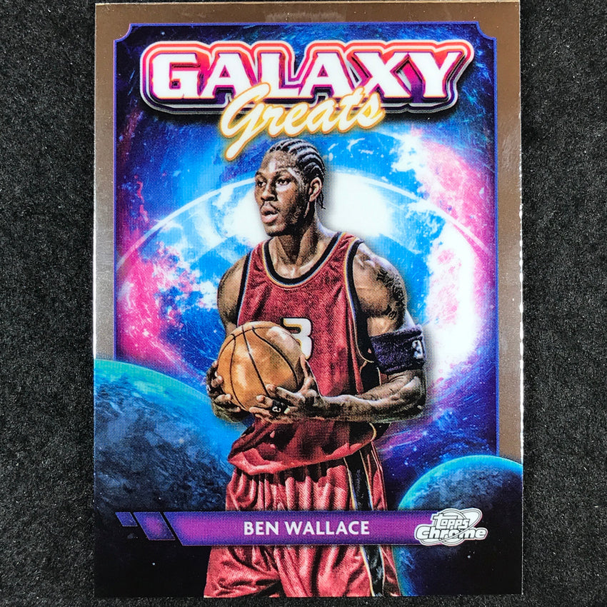 2023-24 Topps Cosmic Chrome BEN WALLACE Galaxy Greats Base #20
