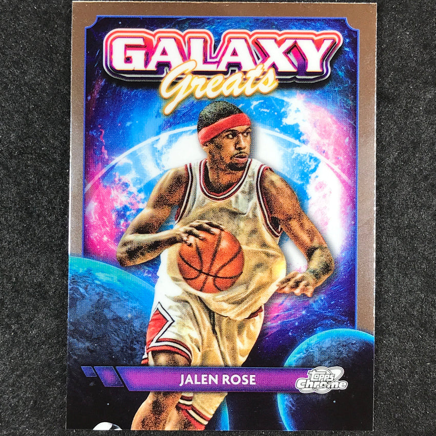 2023-24 Topps Cosmic Chrome JALEN ROSE Galaxy Greats Base #22