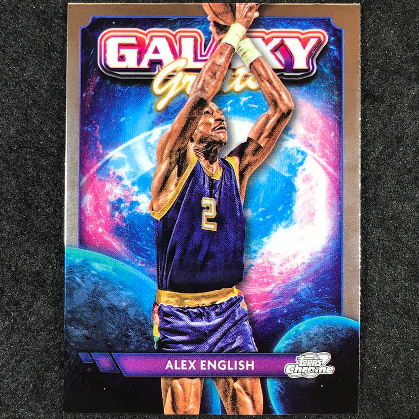 2023-24 Topps Cosmic Chrome ALEX ENGLISH Galaxy Greats Base #24