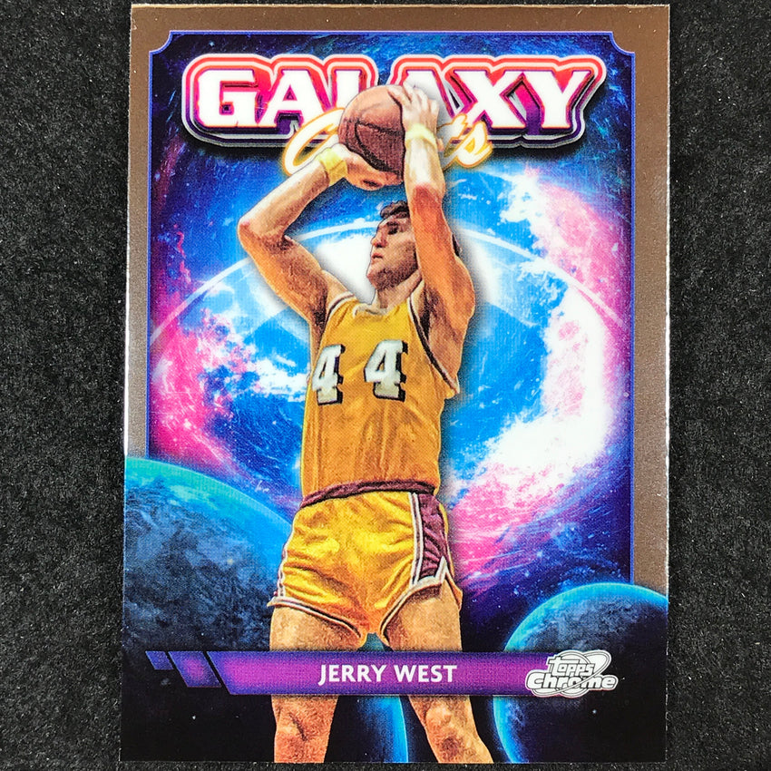2023-24 Topps Cosmic Chrome JERRY WEST Galaxy Greats Base #26
