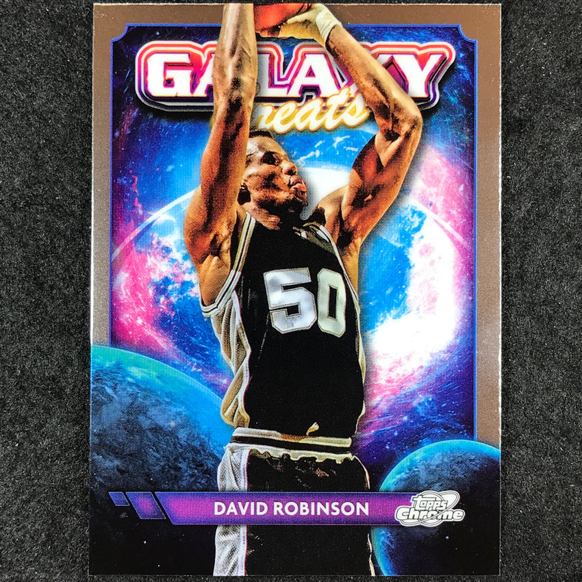2023-24 Topps Cosmic Chrome DAVID ROBINSON Galaxy Greats Base #28