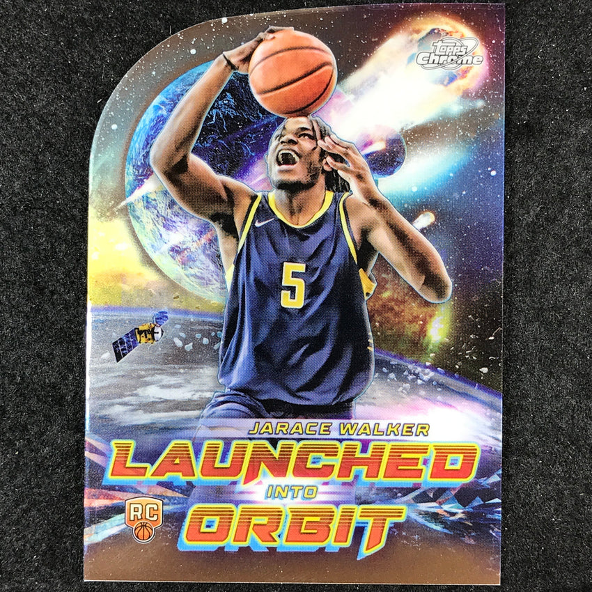 2023-24 Topps Cosmic Chrome JARACE WALKER Launched Into Orbit Rookie Base #5