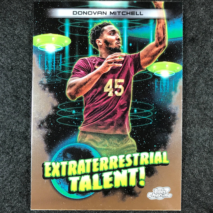 2023-24 Topps Cosmic Chrome DONOVAN MITCHELL Extraterrestrial Talent Base #4