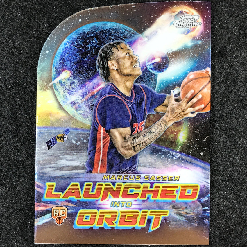 2023-24 Topps Cosmic Chrome MARCUS SASSER Launched Into Orbit Rookie Base #10