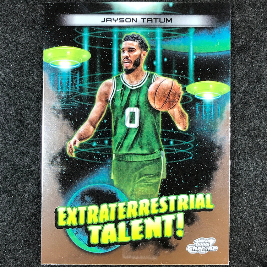 2023-24 Topps Cosmic Chrome JAYSON TATUM Extraterrestrial Talent Base #5