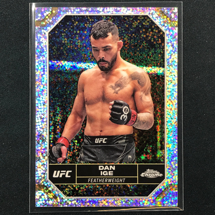 2024 Topps Chrome UFC Dan Ige Base Speckle 73/299 #55