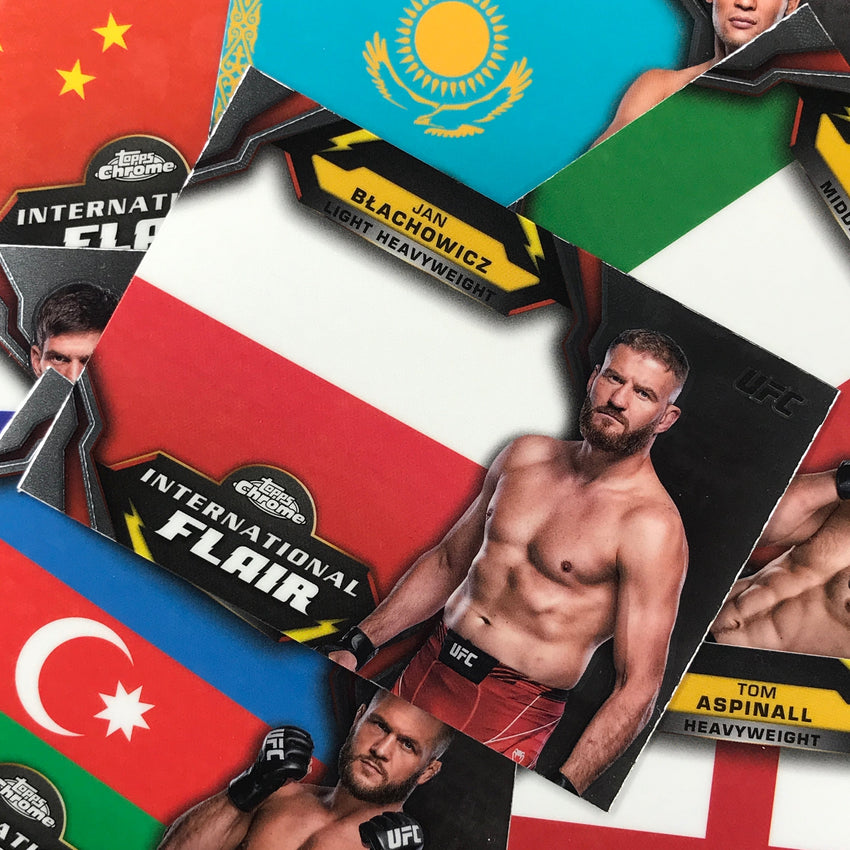 2024 Topps Chrome UFC Jan Blachowicz International Flair Base #7