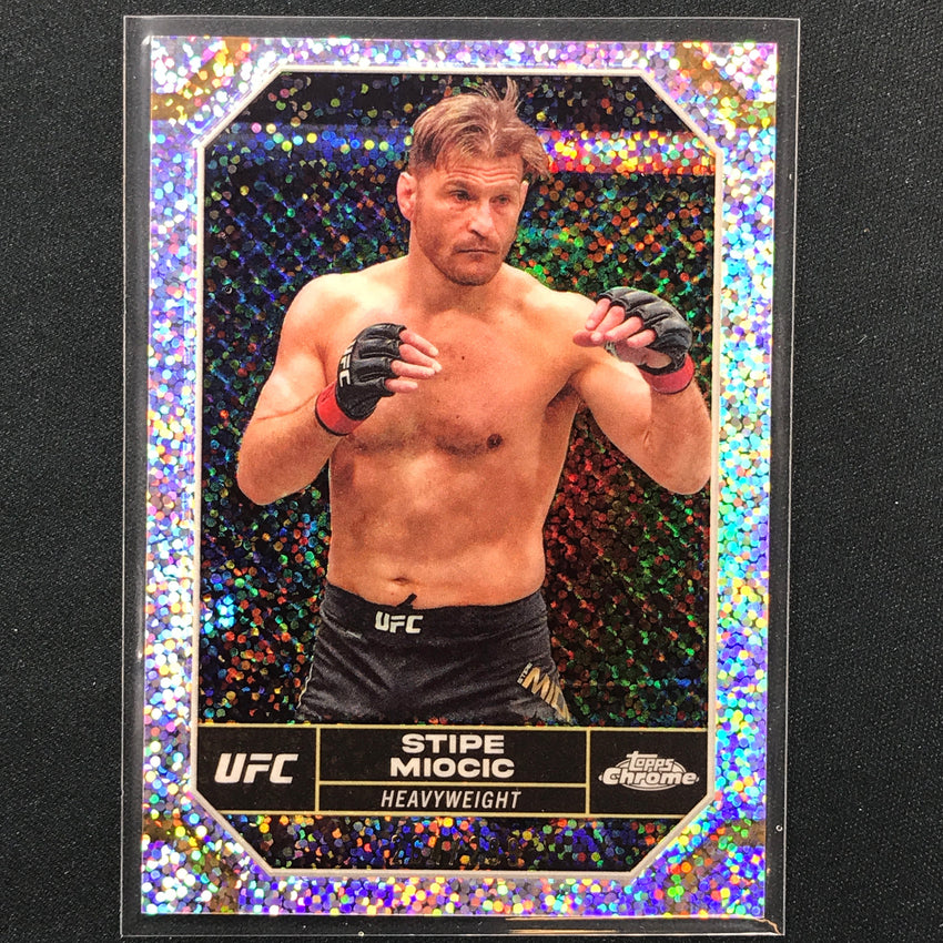 2024 Topps Chrome UFC Stipe Miocic Base Speckle 264/299 #181