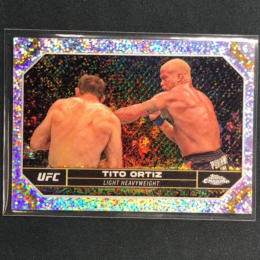 2024 Topps Chrome UFC Tito Ortiz Base Speckle 62/299 #186