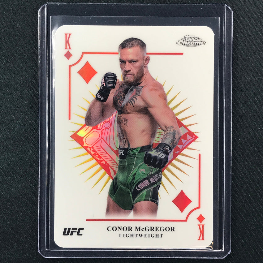 2024 Topps Chrome UFC CONOR MCGREGOR Kings and Queens SSP #2