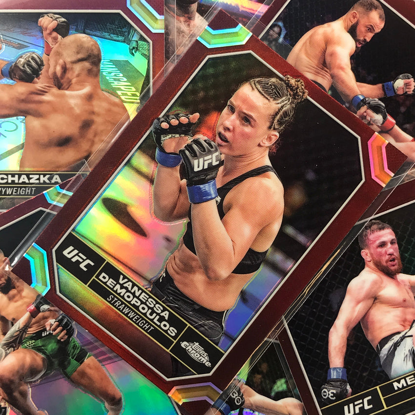 2024 Topps Chrome UFC Parker Porter Rookie Base Magenta Refractor #142