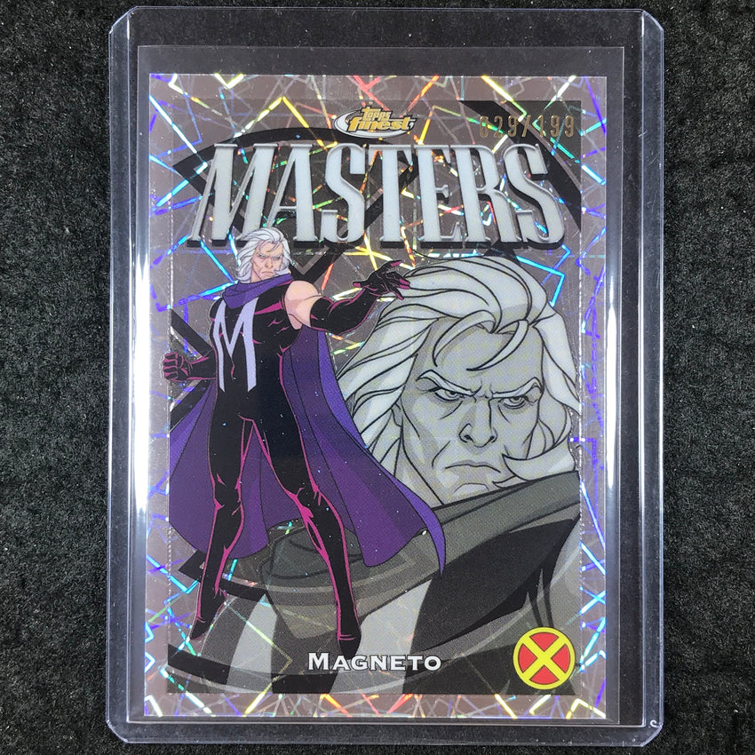 2025 Topps Finest X-Men '97 MAGNETO Masters Uncommon Laser 29/199 #64