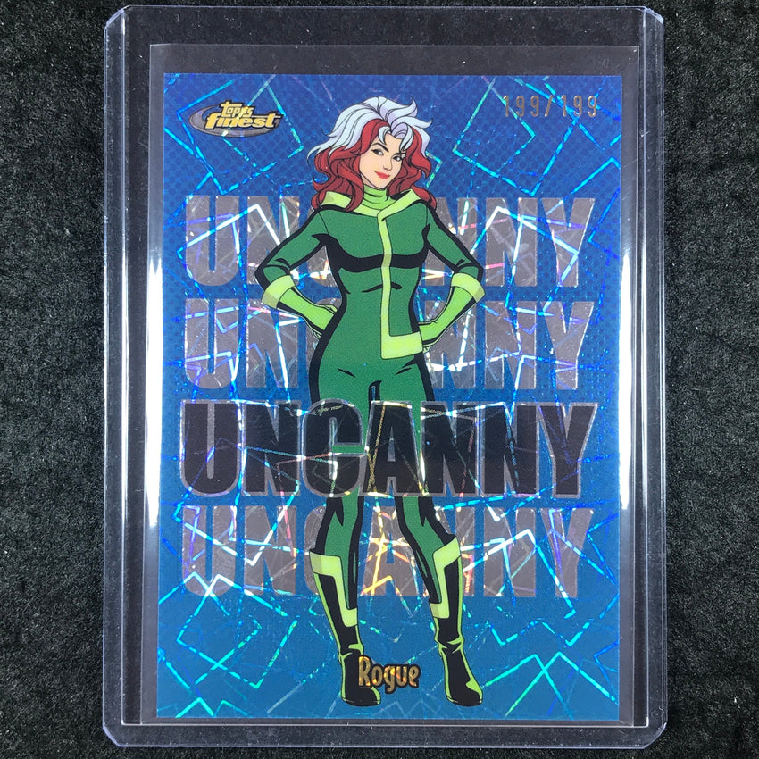 2025 Topps Finest X-Men '97 ROGUE Uncanny Short Print Laser 199/199 #93