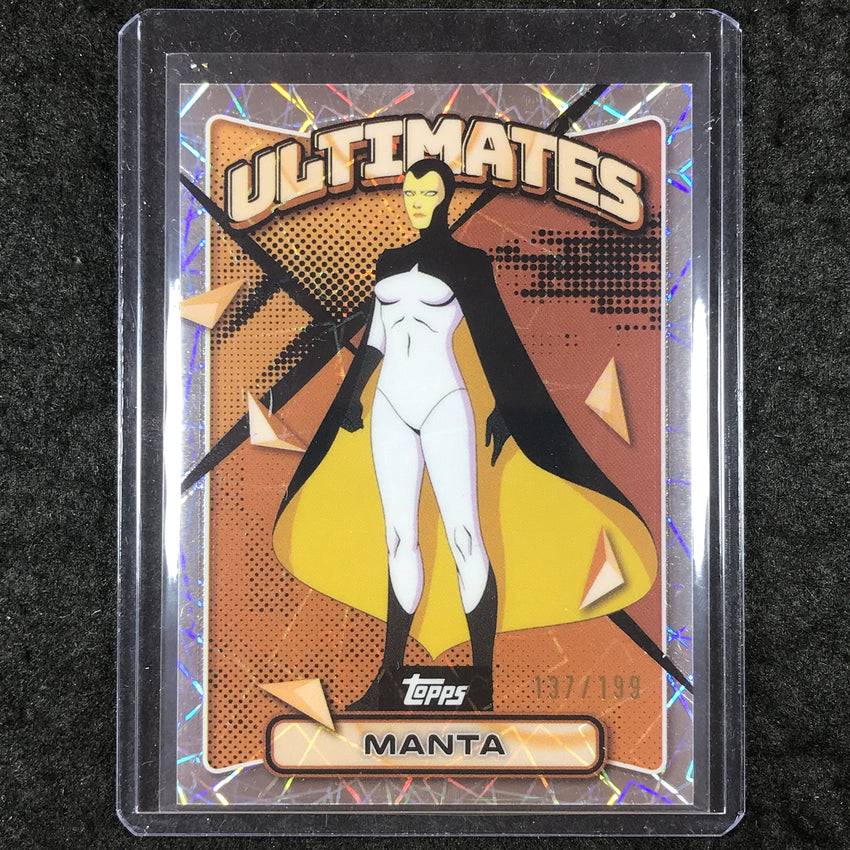 2025 Topps Finest X-Men '97 MANTA Ultimates Common Laser 137/199 #14