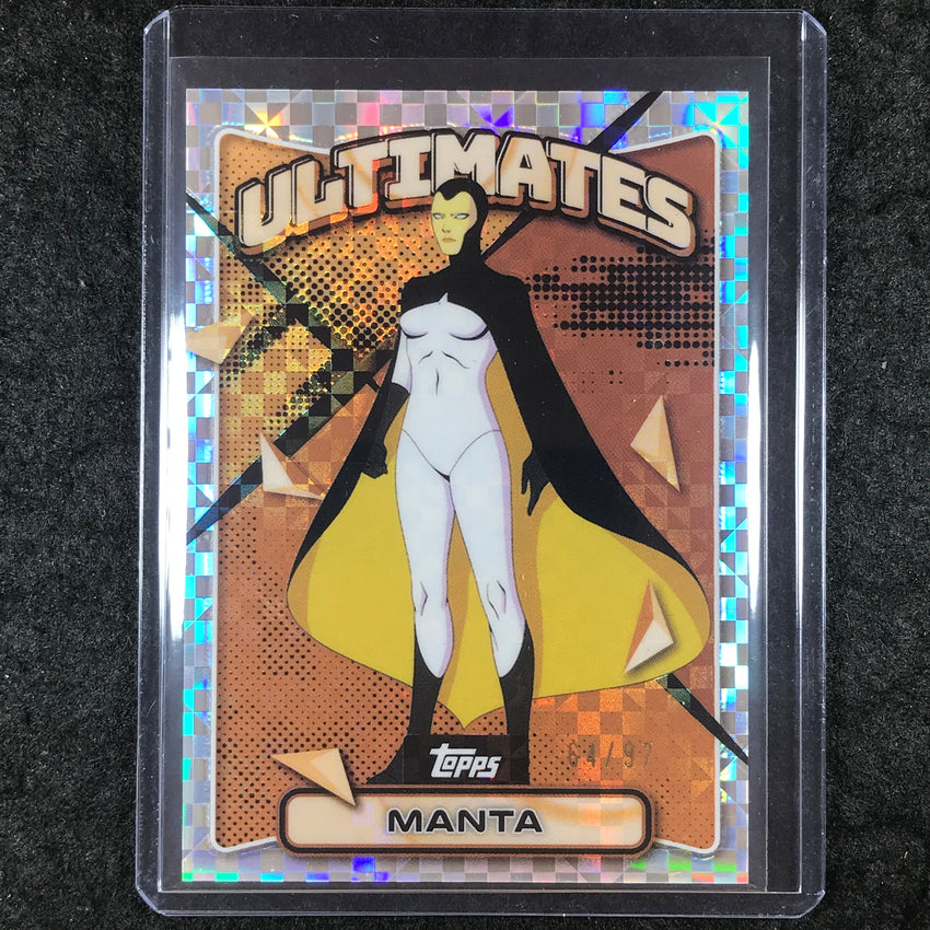 2025 Topps Finest X-Men '97 MANTA Ultimates Common X-Fractor 64/97 #14