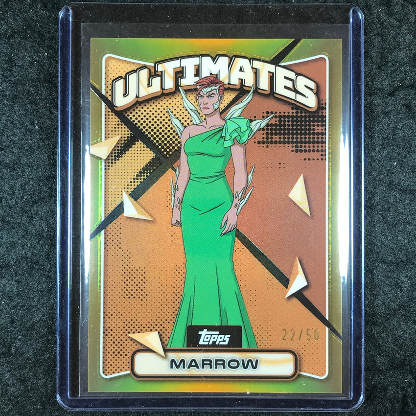 2025 Topps Finest X-Men '97 MARROW Ultimates Common Gold 22/50 #3