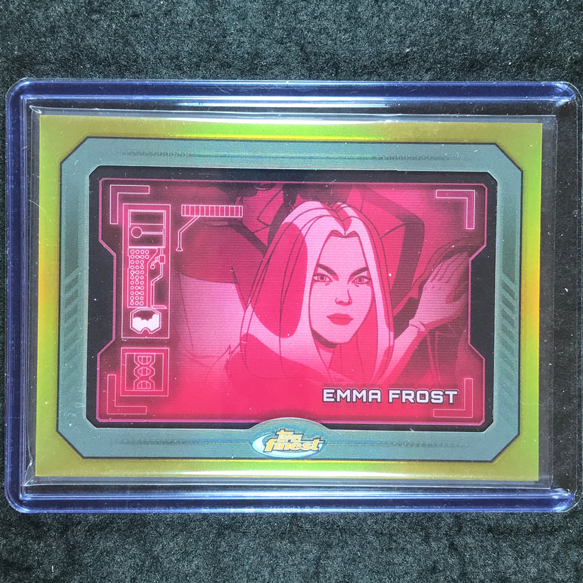 2025 Topps Finest X-Men '97 EMMA FROST Sentinels' Scan Gold 30/50 #17