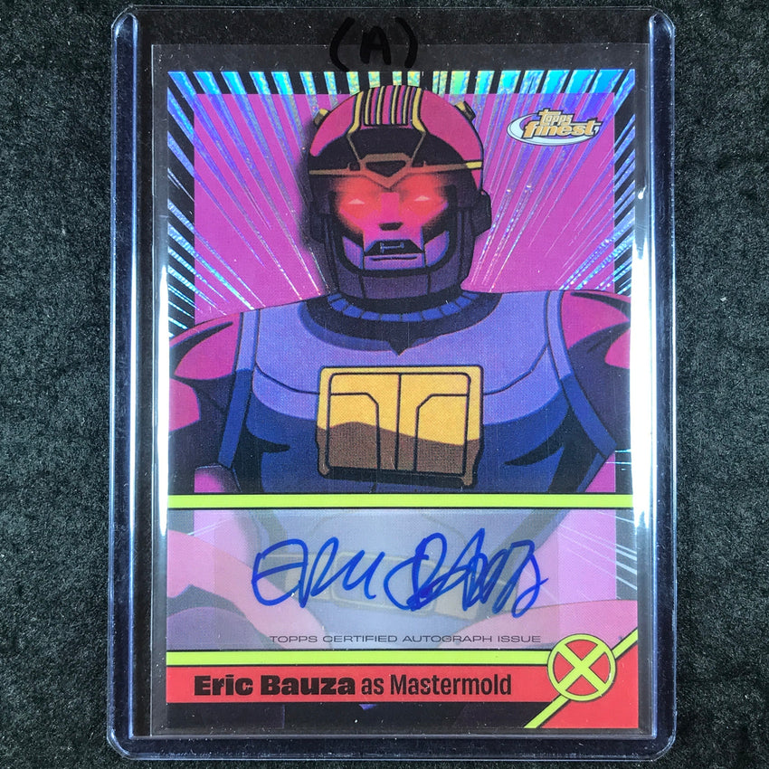 2025 Topps Finest X-Men '97 ERIC BAUZA MASTERMOLD Voice Actor Auto #EB (A)