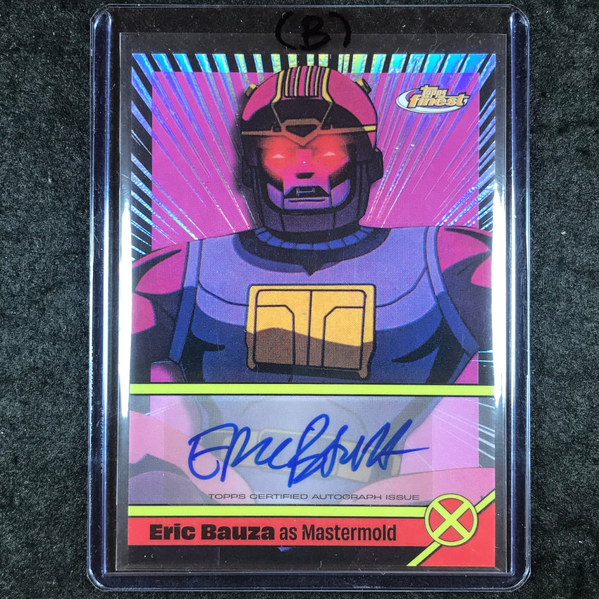 2025 Topps Finest X-Men '97 ERIC BAUZA MASTERMOLD Voice Actor Auto #EB (B)