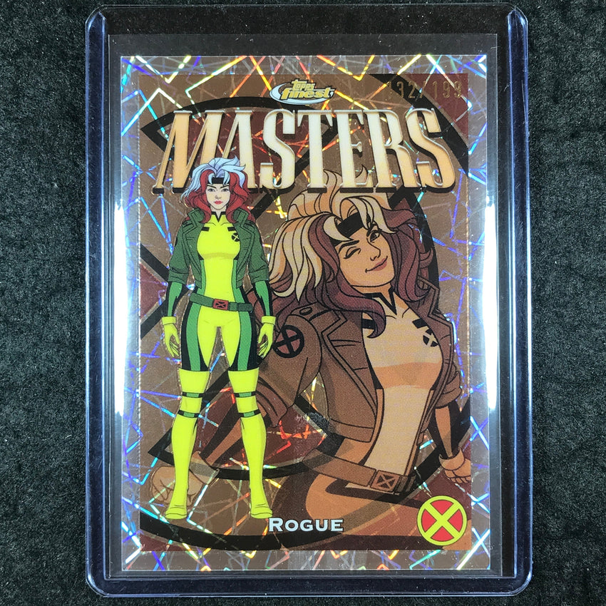 2025 Topps Finest X-Men '97 ROGUE Masters Common Laser 132/199 #39