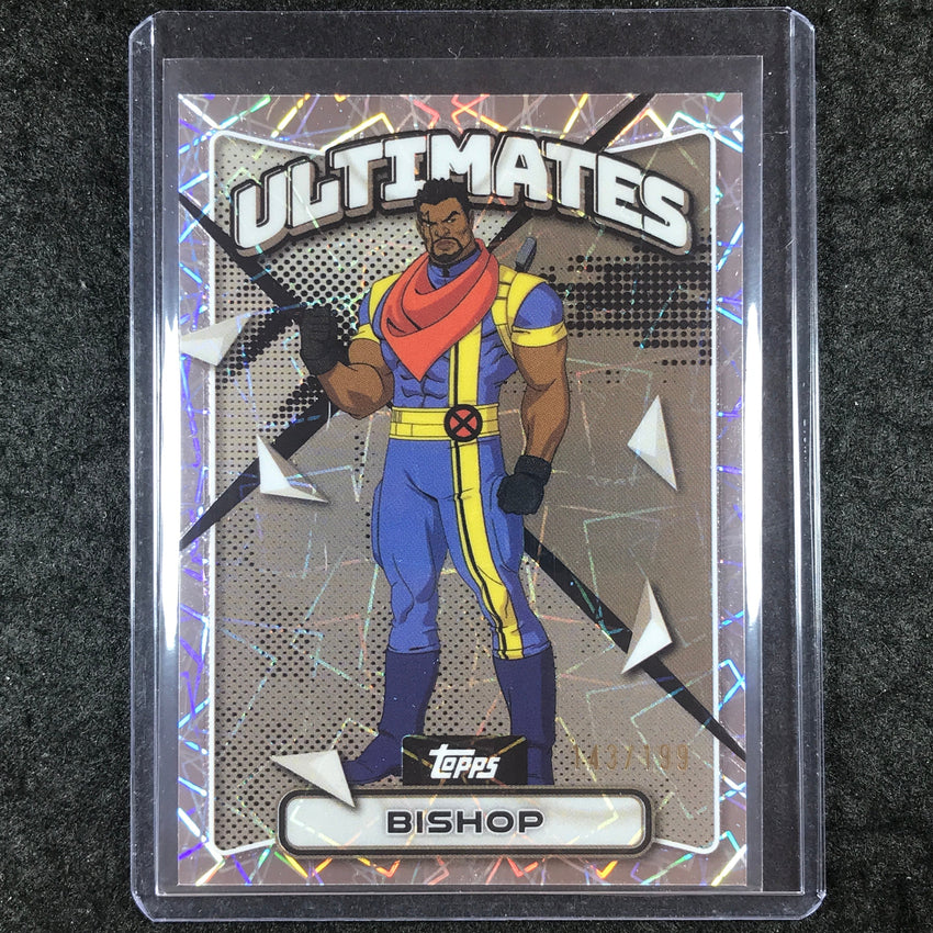 2025 Topps Finest X-Men '97 BISHOP Ultimates Uncommon Laser 143/199 #54