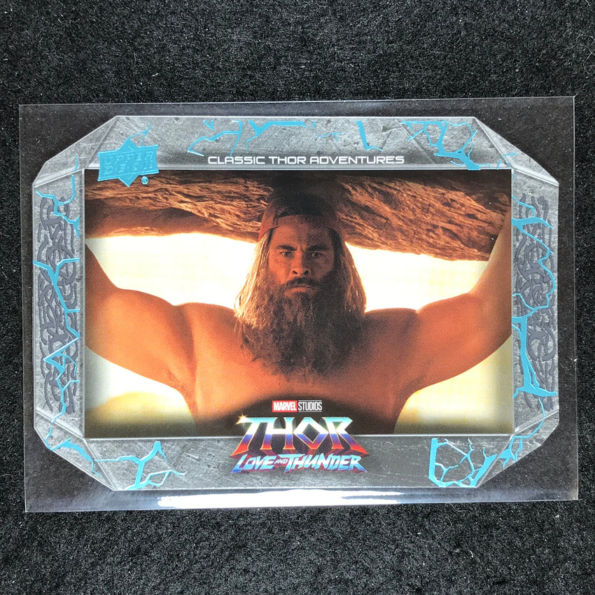 2023 Thor Love and Thunder CLASSIC THOR ADVENTURES Base Hammer Die-Cut /299 #3