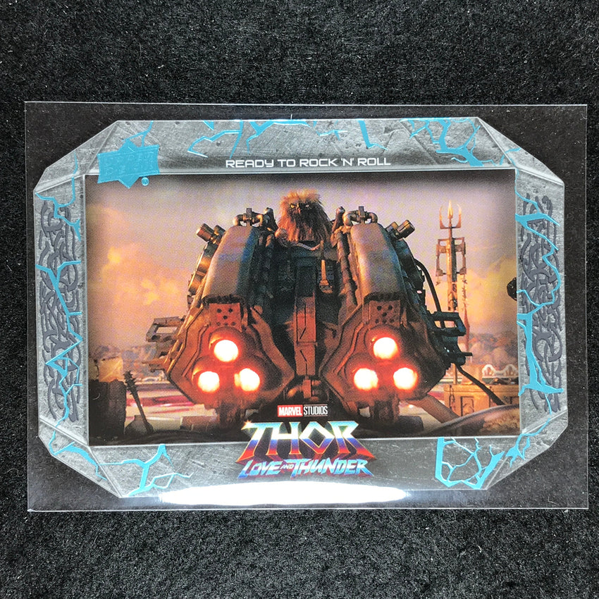2023 Thor Love and Thunder READY TO ROCK N ROLL Base Hammer Die-Cut /299 #8
