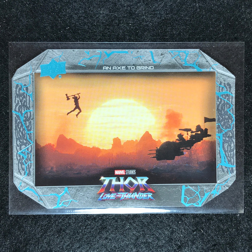 2023 Thor Love and Thunder AN AXE TO GRIND Base Hammer Die-Cut /299 #10