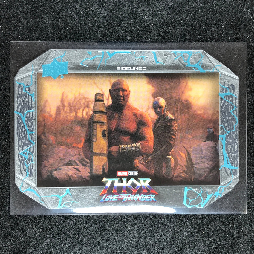 2023 Thor Love and Thunder SIDELINED Base Hammer Die-Cut /299 #11
