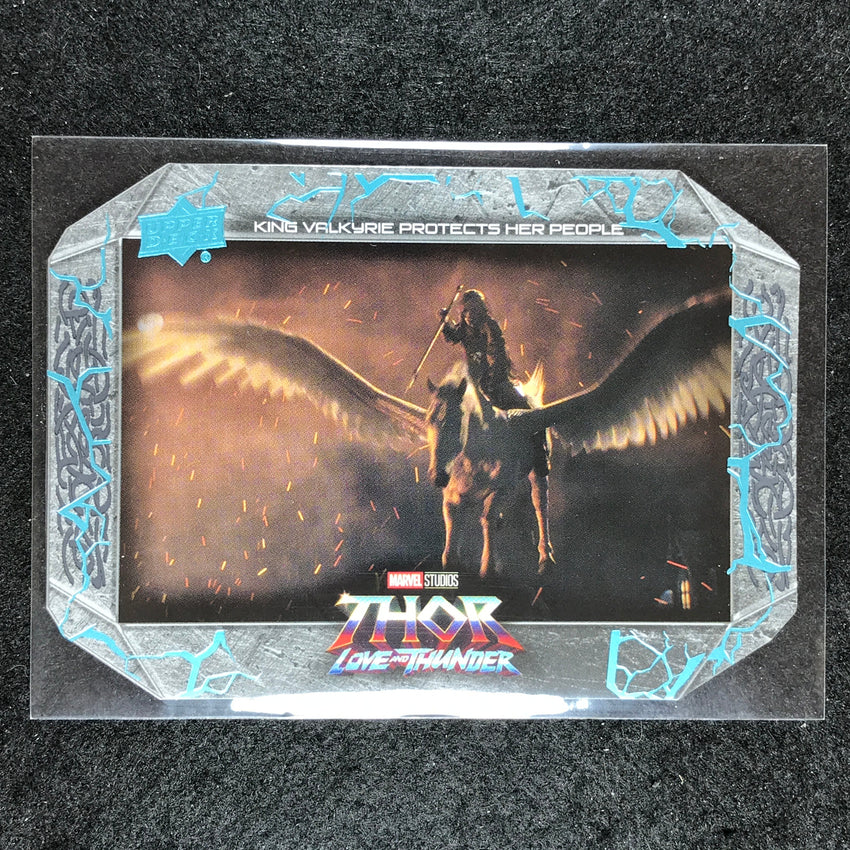 2023 Thor Love and Thunder VALKRYIE PROTECTS HER PEOPLE Hammer Die-Cut /299 #24