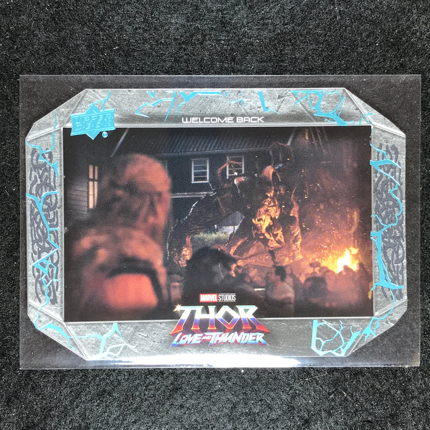 2023 Thor Love and Thunder WELCOME BACK Base Hammer Die-Cut /299 #26