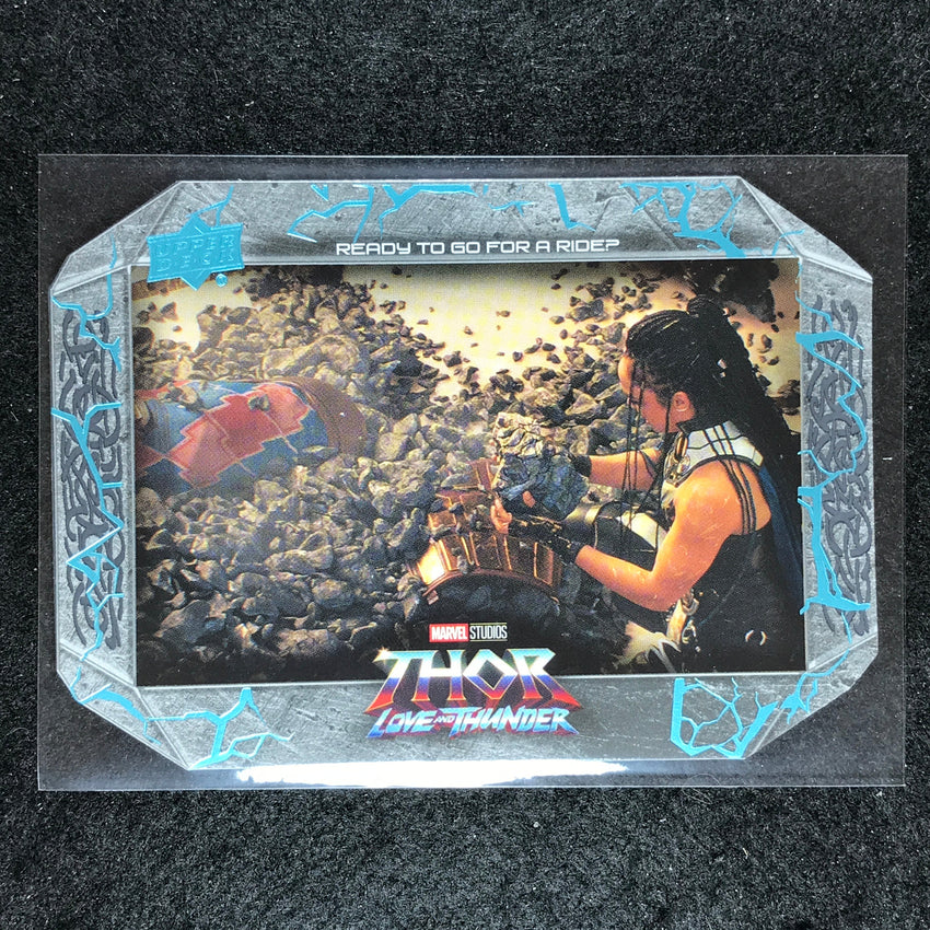 2023 Thor Love and Thunder READY TO GO FOR A RIDE? Base Hammer Die-Cut /299 #47