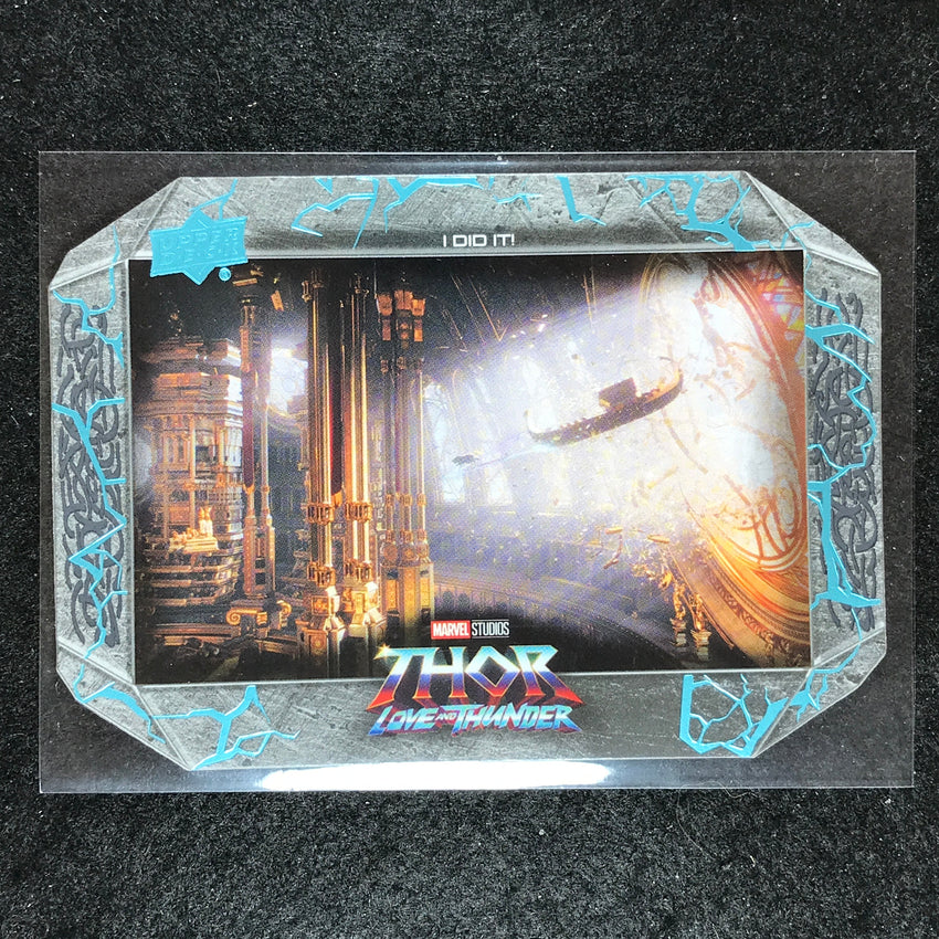 2023 Thor Love and Thunder I DID IT! Base Hammer Die-Cut /299 #49