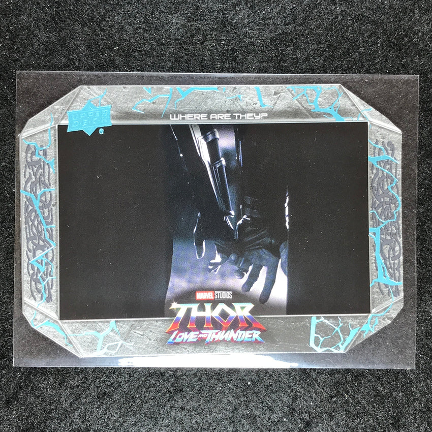 2023 Thor Love and Thunder WHERE ARE THEY? Base Hammer Die-Cut /299 #56