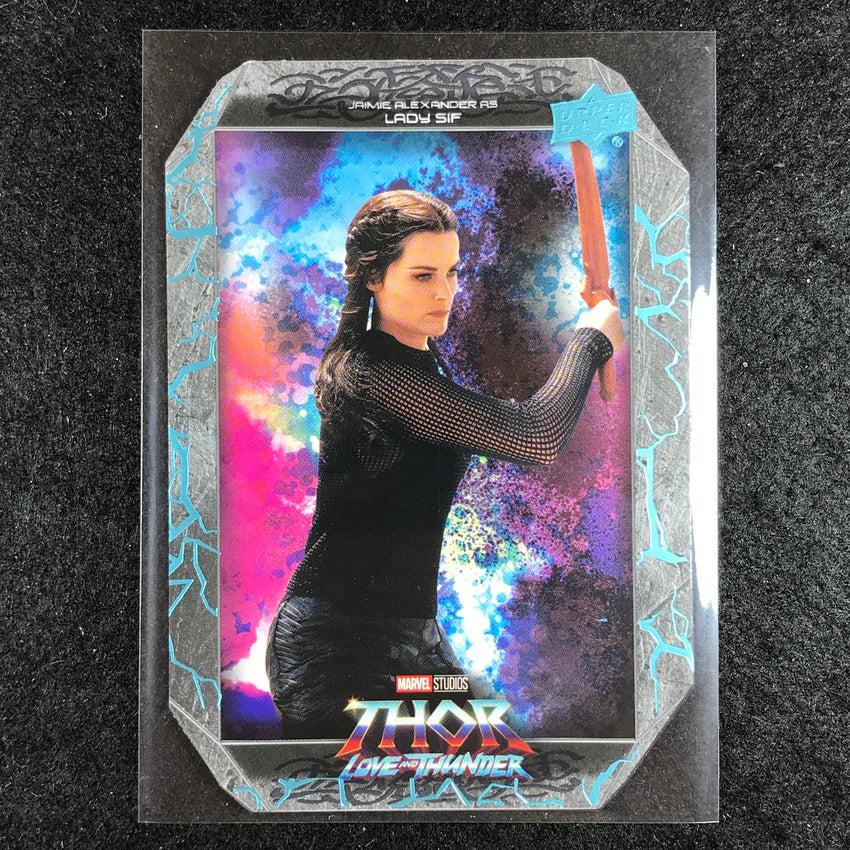 2023 Thor Love and Thunder JAIMIE ALEXANDER SIF Ensemble Hammer Die-Cut /299 #5