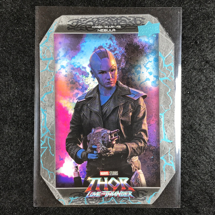 2023 Thor Love and Thunder KAREN GILLAN NEBULA Ensemble Hammer Die-Cut /299 #9