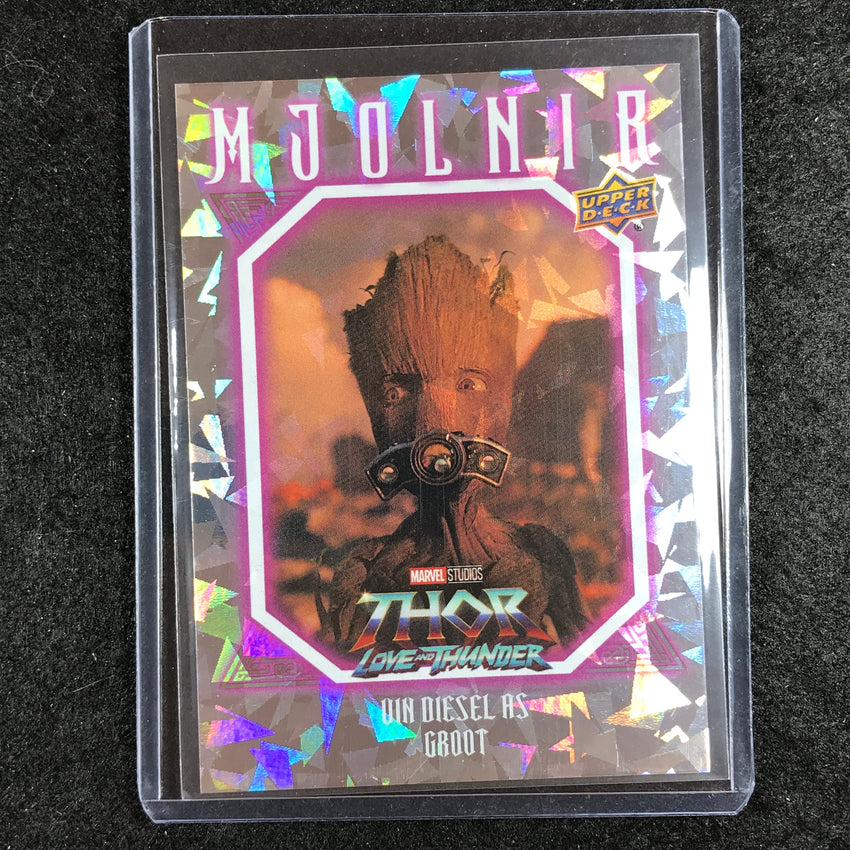 2023 Thor Love and Thunder VIN DIESEL AS GROOT Mjolnir SP #13