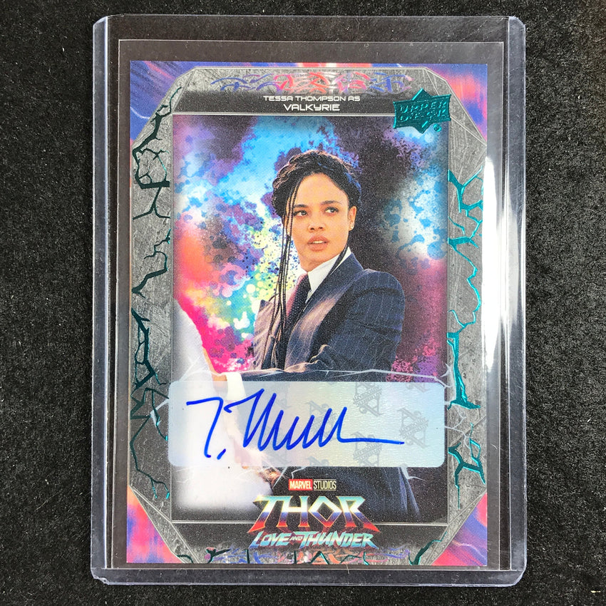 2023 Thor Love and Thunder TESSA THOMPSON AS VALKYRIE Ensemble Auto #3