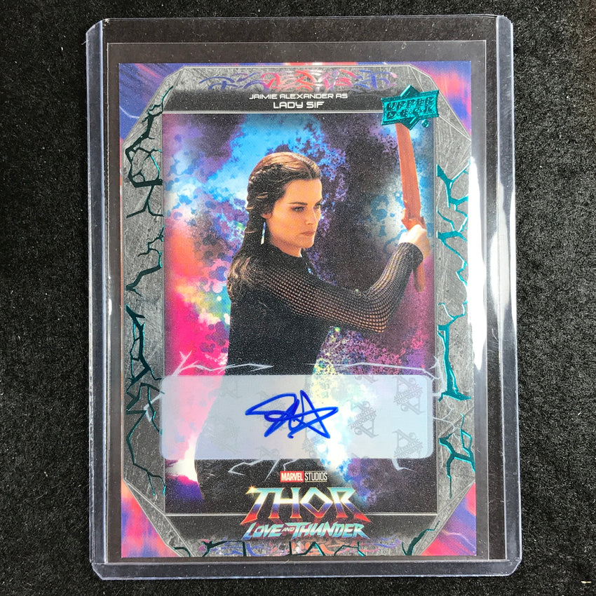 2023 Thor Love and Thunder JAIMIE ALEXANDER AS LADY SIF Ensemble Auto #5